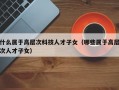 什么属于高层次科技人才子女（哪些属于高层次人才子女）