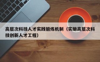 高层次科技人才实践锻炼机制（实施高层次科技创新人才工程）