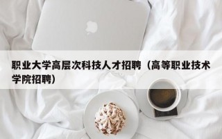职业大学高层次科技人才招聘（高等职业技术学院招聘）