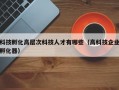 科技孵化高层次科技人才有哪些（高科技企业孵化器）