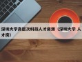 深圳大学高层次科技人才房源（深圳大学 人才房）