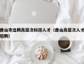 唐山市选聘高层次科技人才（唐山高层次人才招聘）
