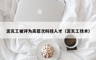 泥瓦工被评为高层次科技人才（泥瓦工技术）