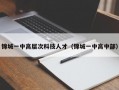 锦城一中高层次科技人才（锦城一中高中部）