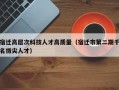 宿迁高层次科技人才高质量（宿迁市第二期千名拔尖人才）