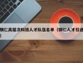 铜仁高层次科技人才队伍名单（铜仁人才引进）
