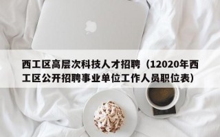 西工区高层次科技人才招聘（12020年西工区公开招聘事业单位工作人员职位表）