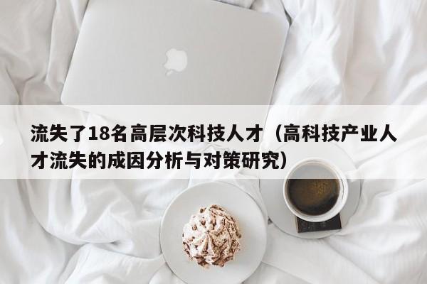 流失了18名高层次科技人才（高科技产业人才流失的成因分析与对策研究）-第1张图片-科学人才网 - 优质科学人才招聘平台