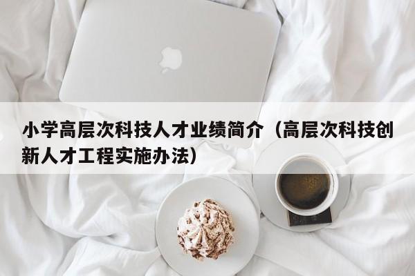 小学高层次科技人才业绩简介（高层次科技创新人才工程实施办法）-第1张图片-科学人才网 - 优质科学人才招聘平台