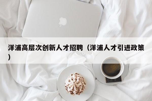 洋浦高层次创新人才招聘（洋浦人才引进政策）-第1张图片-科学人才网 - 优质科学人才招聘平台
