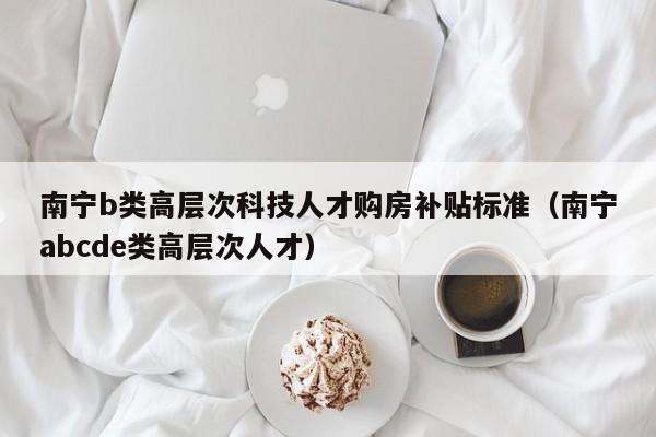 南宁b类高层次科技人才购房补贴标准（南宁abcde类高层次人才）-第1张图片-科学人才网 - 优质科学人才招聘平台